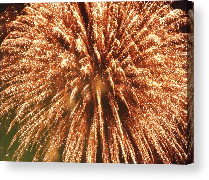4th Of July Fireworks Acrylic Print featuring the photograph Independence Day by Kathleen Moore Lutz