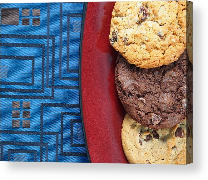 Cookies Acrylic Print featuring the photograph Indulgent by Tom Druin