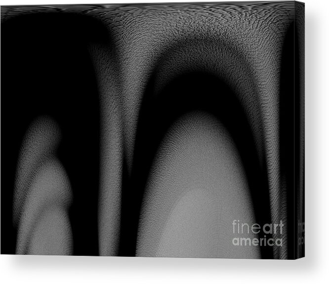 Abstract Acrylic Print featuring the photograph Into the Light by Kelly Holm