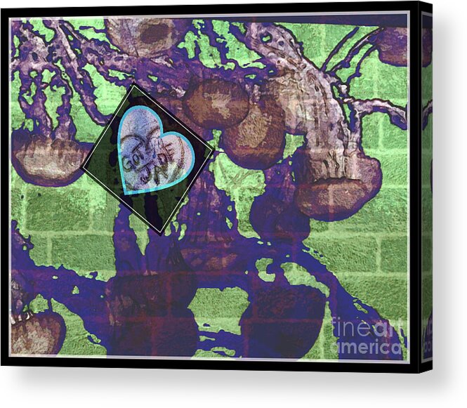 Jade Acrylic Print featuring the digital art Jelly Jade by Rindi Rehs