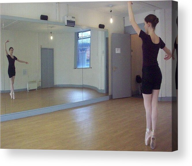 Ballet Acrylic Print featuring the photograph Jodie ballet by Judith Desrosiers