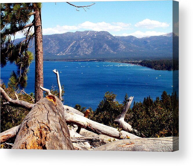 Tahoe Acrylic Print featuring the photograph Lake Tahoe by Bob Welch