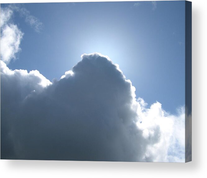 Blue Acrylic Print featuring the photograph Light by Tara Lewis