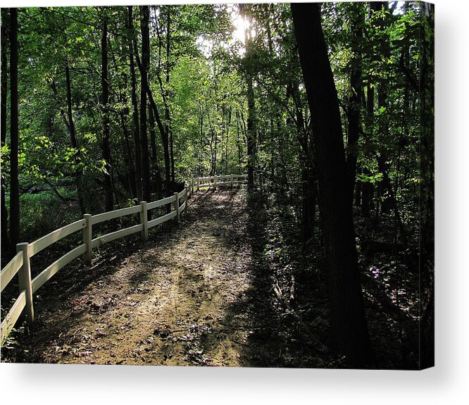 Hovind Acrylic Print featuring the photograph Long Road Home by Scott Hovind