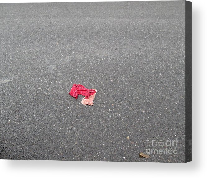 Meat Acrylic Print featuring the photograph Made out of Meat by Marie Neder