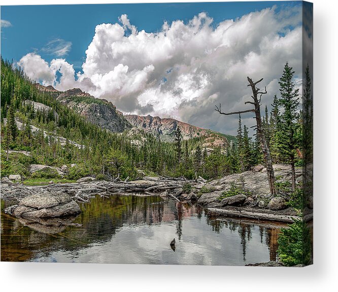 Nature Scenic Acrylic Print featuring the photograph Mills Lake 5 by Scott Cordell
