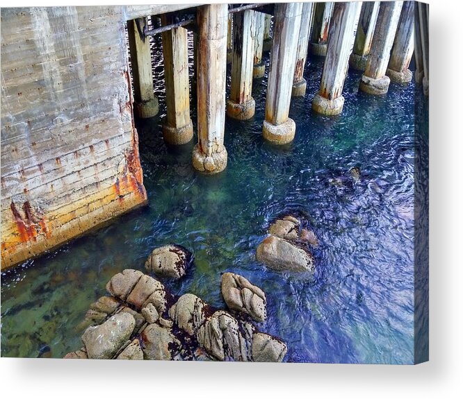 Monterey Acrylic Print featuring the photograph Montery Bay by J R Yates
