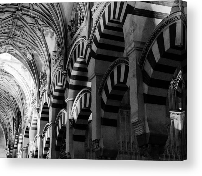 Cordoba Acrylic Print featuring the photograph Mosque Cathedral of Cordoba 6 by AM FineArtPrints