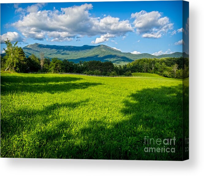 Mountain Acrylic Print featuring the photograph Mount Mansfield by James Aiken