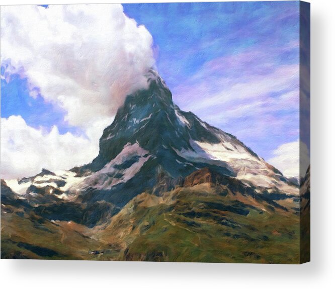 Connie Handscomb Acrylic Print featuring the photograph Mountain Of Mountains by Connie Handscomb