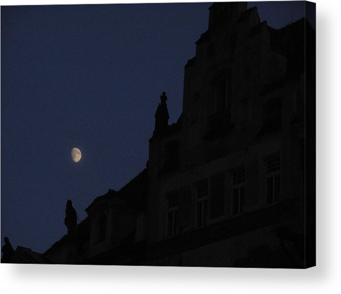 Night Acrylic Print featuring the photograph Mystery by Christopher Brown