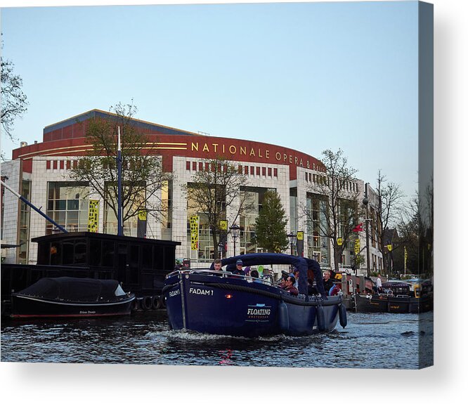Finland Acrylic Print featuring the photograph National Opera and Ballet. Amsterdam by Jouko Lehto