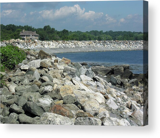 Landscape Acrylic Print featuring the photograph Northeast US, Atlantic Coast, Rye NH by Betty Denise