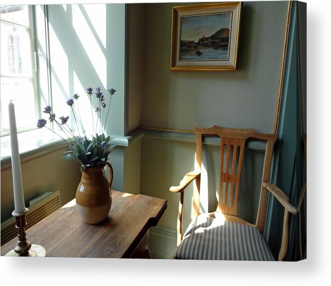 Window Acrylic Print featuring the photograph Norwegian Interior #2 by Susan Lafleur