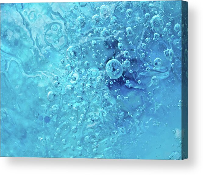 Abstract Acrylic Print featuring the photograph Ocean Under by Shannon Workman