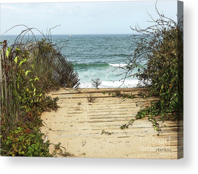 Outermost Passage Acrylic Print featuring the photograph Outermost Passage by Michelle Constantine