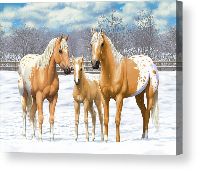 Appaloosa Horse Rearing | Art Board Print