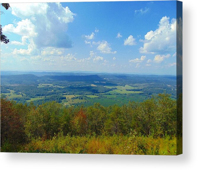 Trails Acrylic Print featuring the photograph Pinhoti Trail Views by Richie Parks