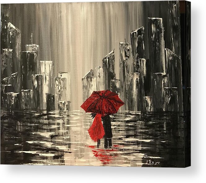 Original Acrylic Painting on canvas 16x20 Title Protected by Love