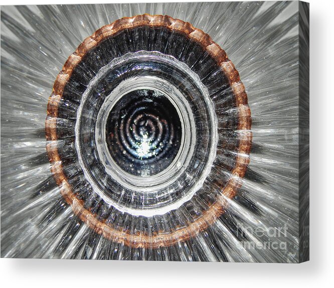 Photography Acrylic Print featuring the photograph Reflections of Glass And Pottery by Phil Perkins