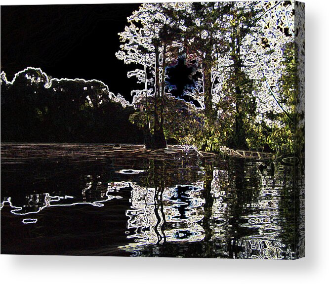 Lake Acrylic Print featuring the photograph River Point by Rick McKinney