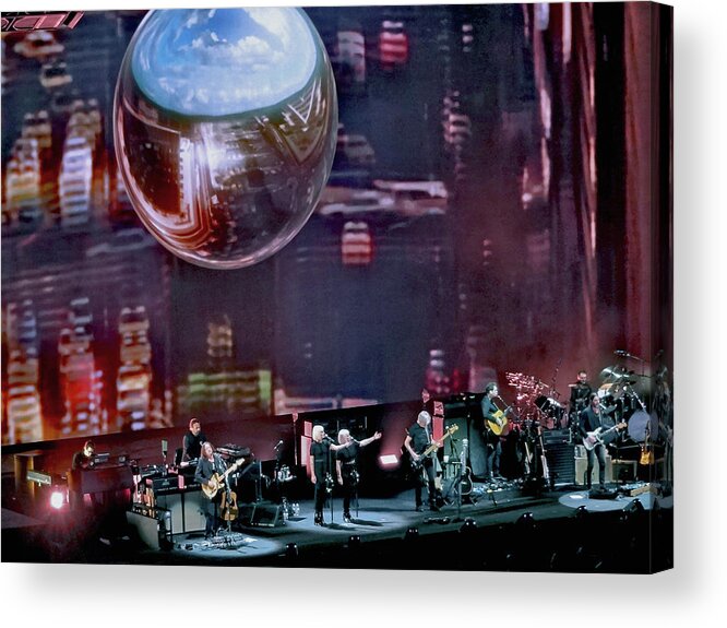 Roger Waters Acrylic Print featuring the photograph Roger Waters 2017 Tour - Breathe by Tanya Filichkin