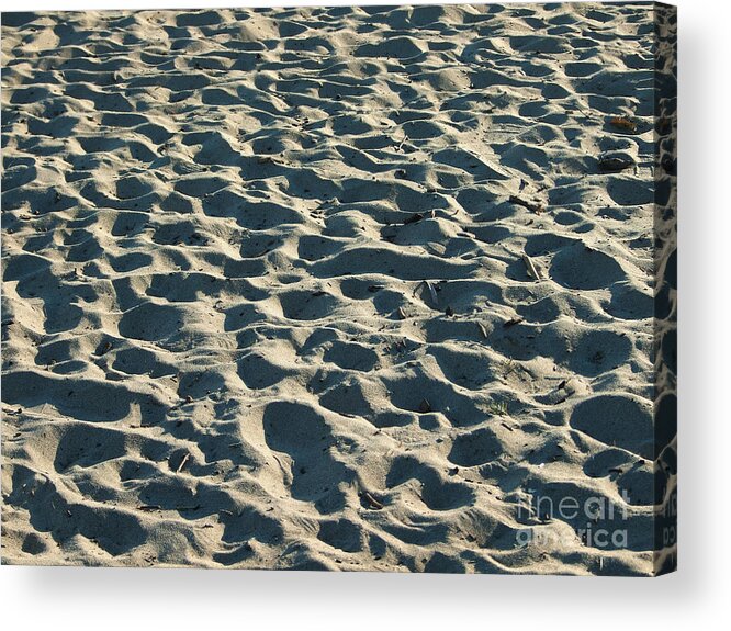 Artoffoxvox Acrylic Print featuring the photograph Sand Steps Photograph by Kristen Fox