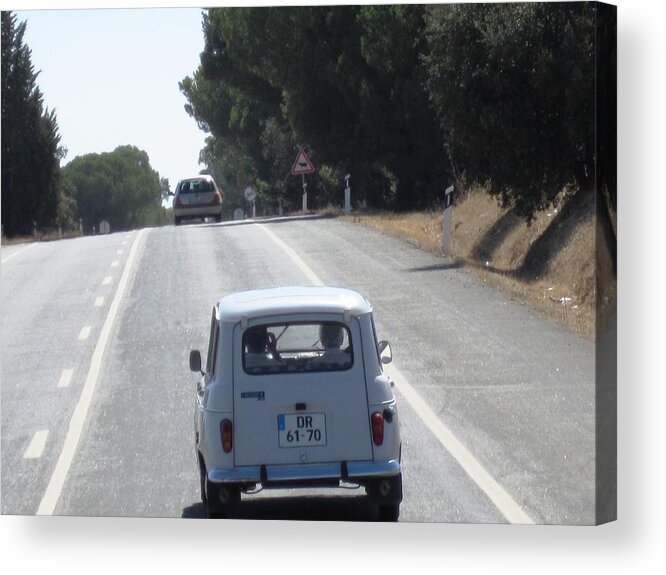Seville Acrylic Print featuring the photograph Spain Highway II Towards Seville by John Shiron
