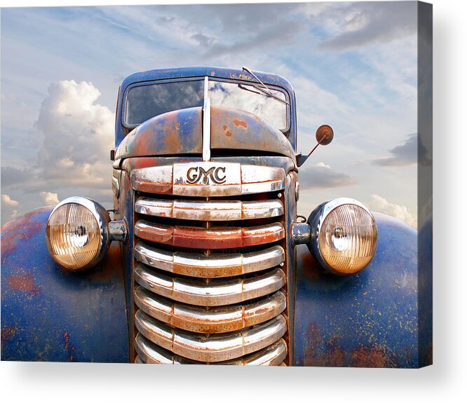 Gmc Truck Acrylic Print featuring the photograph Still Going Strong by Gill Billington