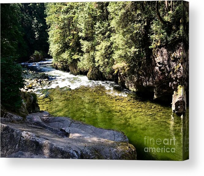 River Acrylic Print featuring the photograph Stream by Dennis Richardson