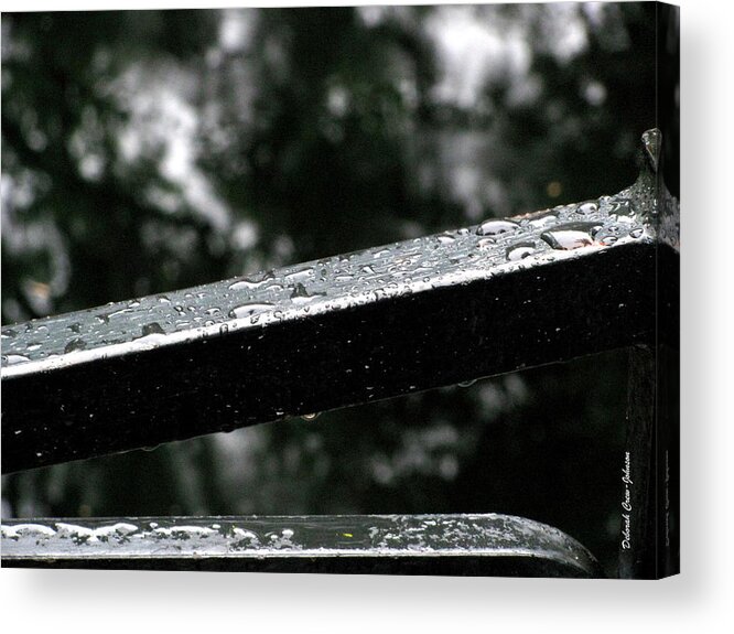 Iron Acrylic Print featuring the photograph Structure of Strength by Deborah Crew-Johnson