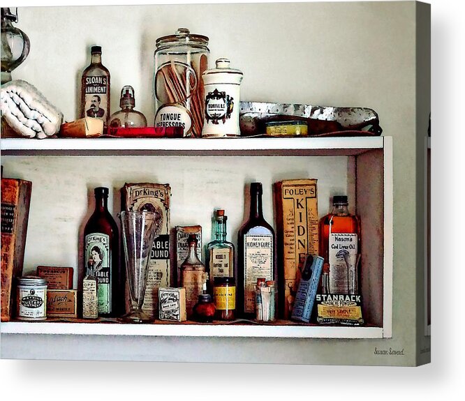 Physician Acrylic Print featuring the photograph Supplies in Doctor's Office by Susan Savad