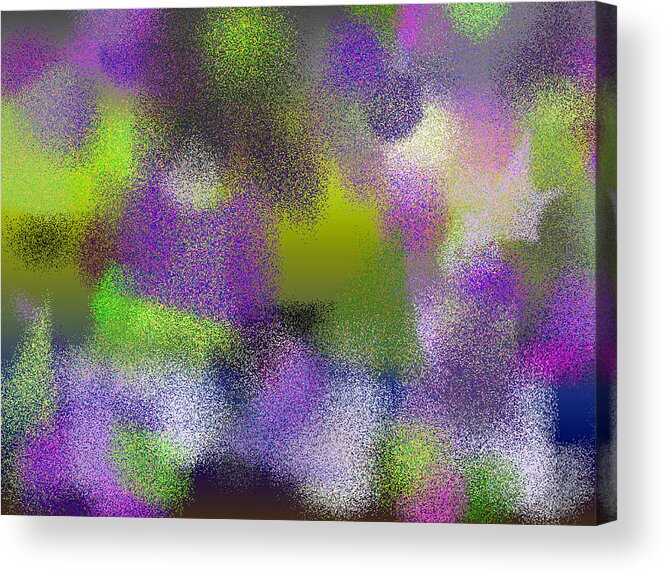 Abstract Acrylic Print featuring the digital art T.1.889.56.4x3.5120x3840 by Gareth Lewis