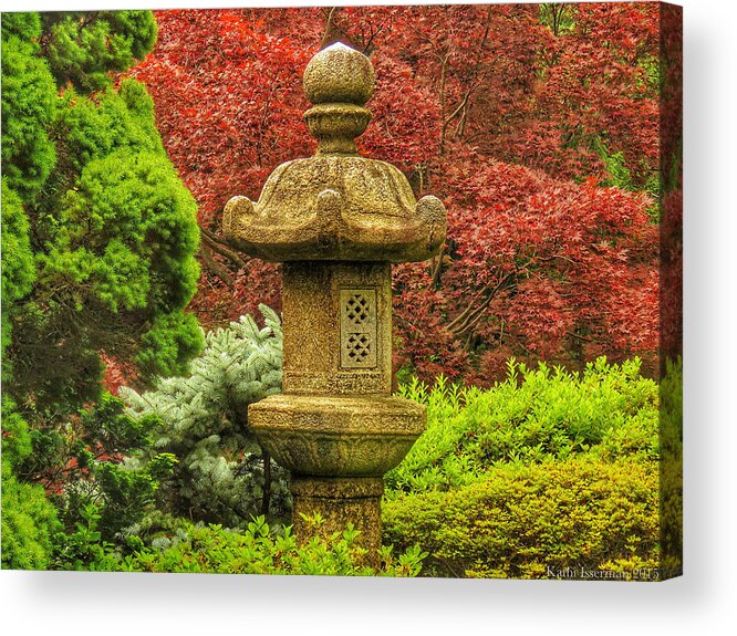 Bees Acrylic Print featuring the photograph Tea Garden by Kathi Isserman