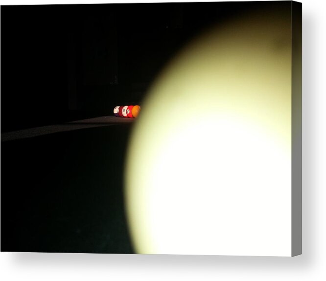 Cue Acrylic Print featuring the photograph That's No Moon by Robert Knight