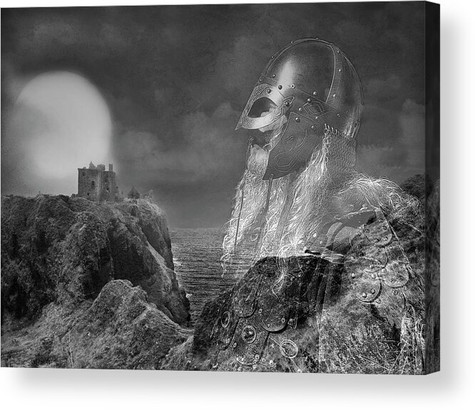 Castle Acrylic Print featuring the photograph The Heart of a Warrior by Vicki Lea Eggen