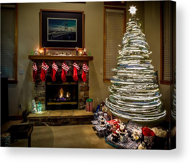 Christmas Acrylic Print featuring the photograph The Magic of Christmas by Rob Green