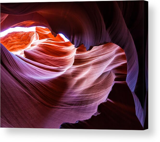 Landscape Acrylic Print featuring the photograph The Natural Sculpture 14 by Jonathan Nguyen