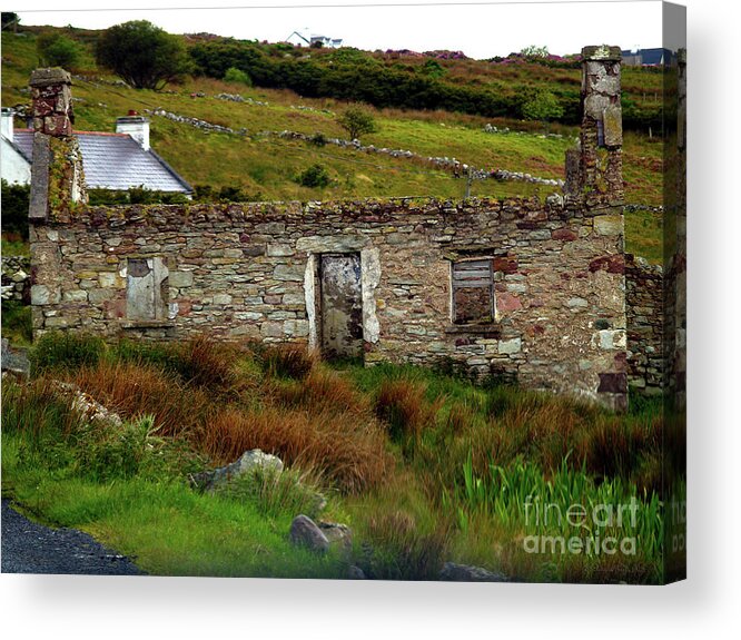 Fine Art Photography Acrylic Print featuring the photograph The Old Homestead by Patricia Griffin Brett
