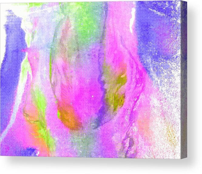 Angel Wings Acrylic Print featuring the relief There are no accidents. by Todd Artist