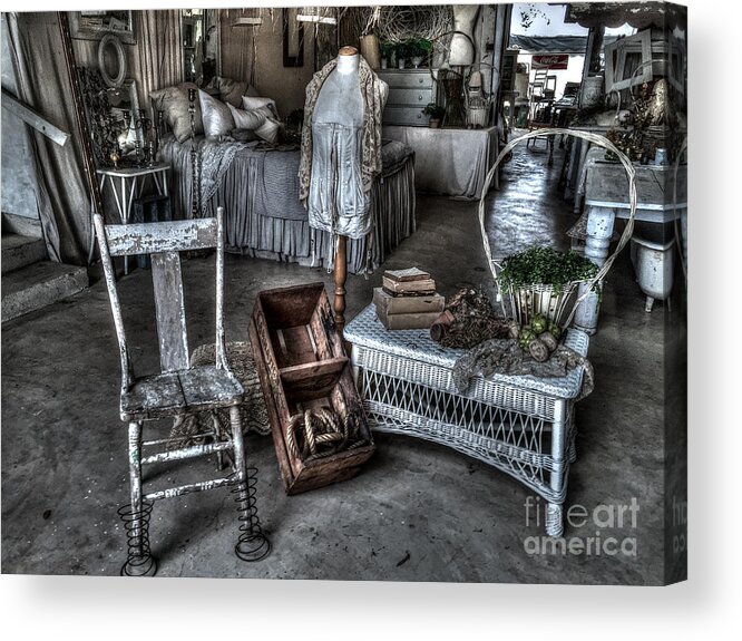 Antiques Acrylic Print featuring the photograph Time to rest by Franz Zarda