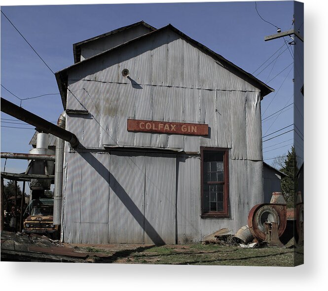 Fertilizer Plant Acrylic Print featuring the photograph Tin Man by Karen Ruhl