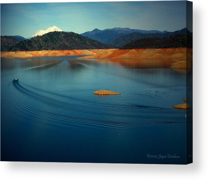 Shasta Acrylic Print featuring the photograph Two Shastas by Joyce Dickens