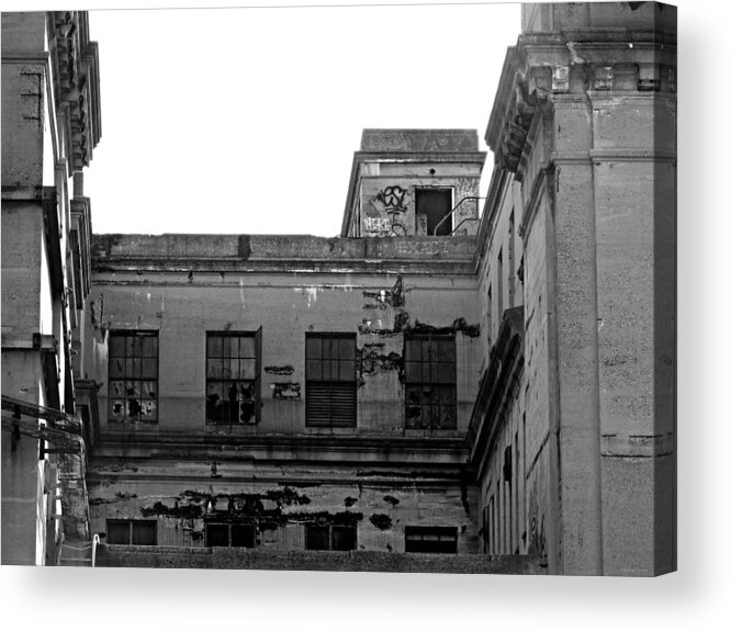 Urban Decay Acrylic Print featuring the photograph Urban Decay by Dark Whimsy