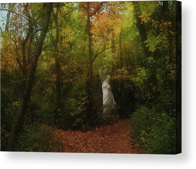 Cedric Hampton Acrylic Print featuring the photograph Venus Of The Woodland by Cedric Hampton