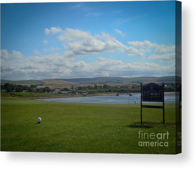 Winterfield Golf Club Acrylic Print featuring the photograph Winterfield Golf Club by Yvonne Johnstone