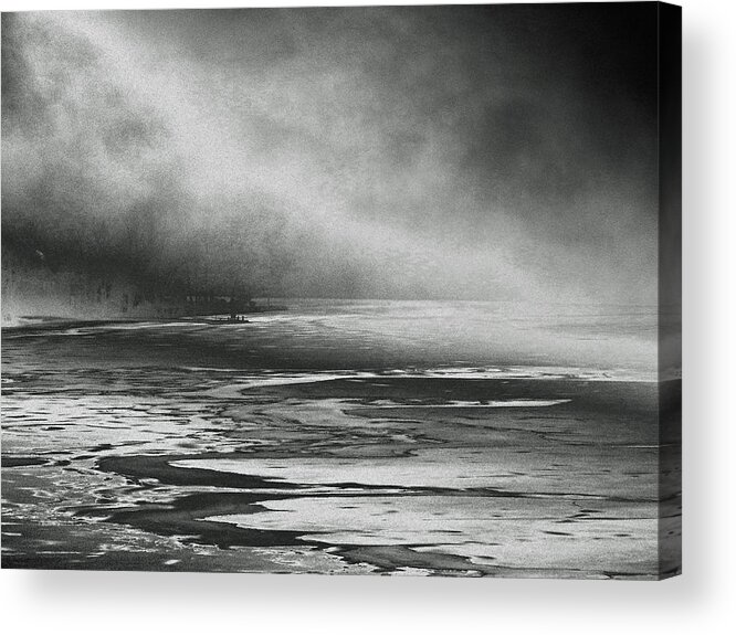 Eerie Acrylic Print featuring the photograph Winter's Song by Steven Huszar