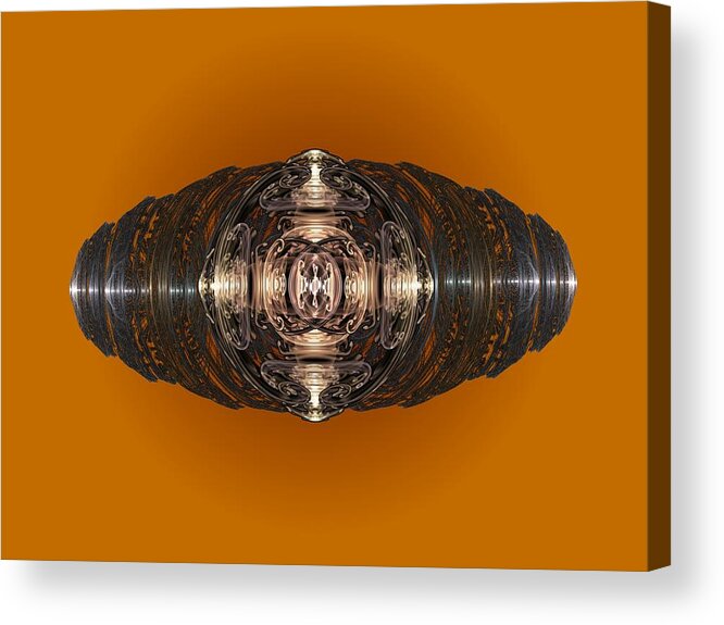 Ring Acrylic Print featuring the digital art With this Ring by Ricky Kendall