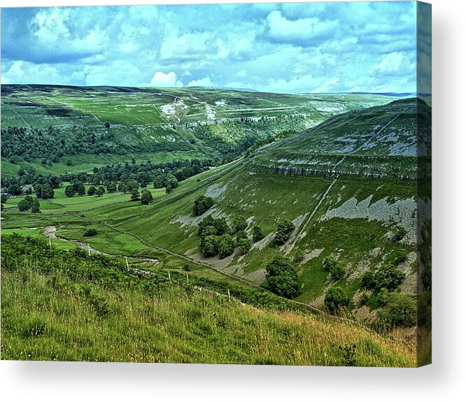 Places Acrylic Print featuring the photograph Yorkshire Dales by Richard Denyer