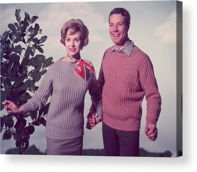 Sweater Acrylic Print featuring the photograph Mr And Mrs #1 by Chaloner Woods